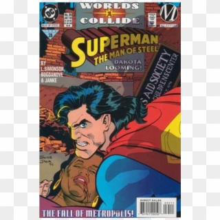 Купете Comics 1994-07 Superman - Superman: The Man Of Steel Clipart