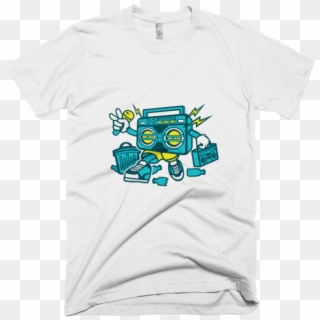 Boom Box White - Great Dad T Shirts Clipart