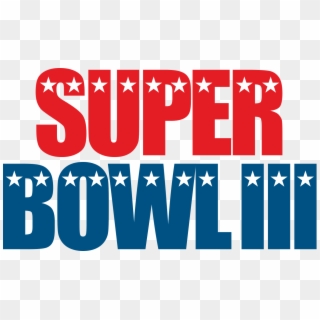 Super Bowl Iii - Logo Super Bowl Iii Clipart