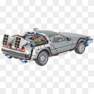 Back To The Future Time Machine - Hot Wheels Elite Back To The Future 1 18 Clipart
