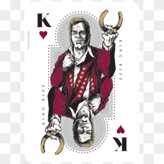 Biff Tannen's Pleasure Paradise Playing Cards From - Biff Tannen Playing Cards Clipart