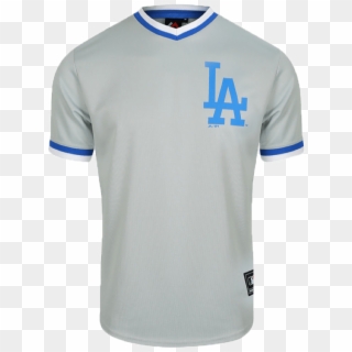 Los Angeles Dodgers Majestic Mlb Kabor V-neck Poly - Los Angeles Dodgers Clipart