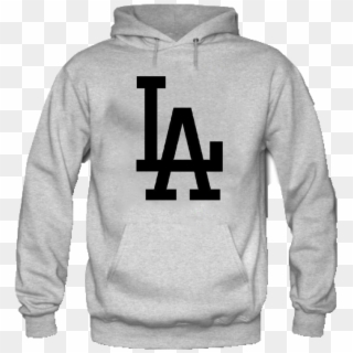 Los Angeles Dodgers Majestic Mlb Hoody Grey Clipart