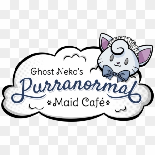 Ghost Neko's Purranormal Maid Café Clipart