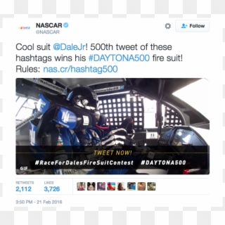 Nascar, Airbnb, Apple, Dove And Snickers Grabbed Top - Nascar Hashtags Clipart