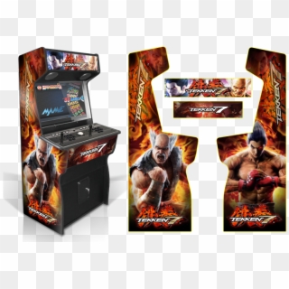 Custom Permanent Full Tekken 7 Inspired Graphics For - Marvel Vs Capcom Arcade Graphics Clipart