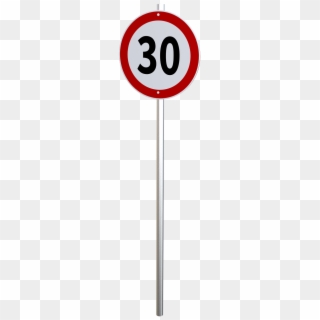 Speed Limit Traffic Sign Regulation - Speed Limit Sign Png Clipart