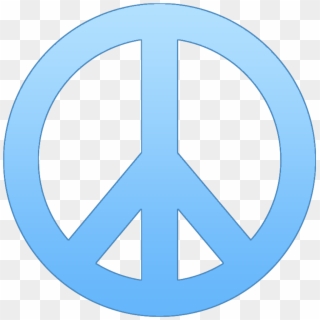 Peace Symbol Clipart Clear Background - Anti War Peace Sign - Png Download