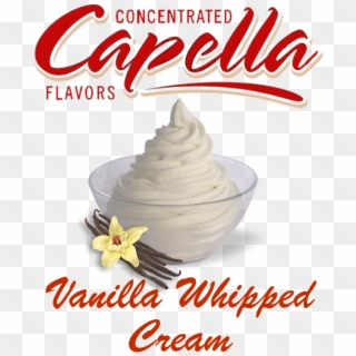 Vanilla Whipped Cream By Capella Concentrate - Meringue Clipart
