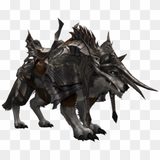 Dire Wolf In Armor Clipart
