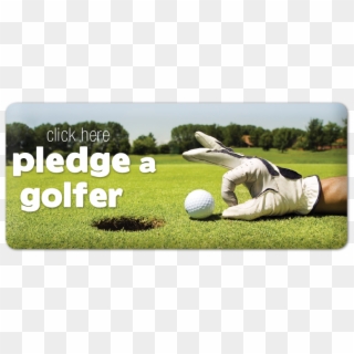 Click Here To Pledge A Golfer - Lawn Clipart