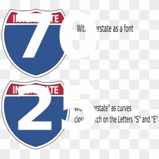Interstate Highway Signs Clipart