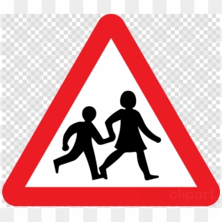 Road Signs Clipart The Highway Code Traffic Sign Road - School Ahead Road Sign - Png Download