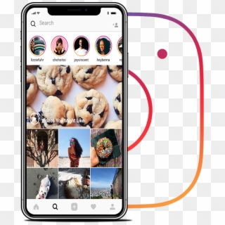 Instagram App Development Cost - Mobile Phone Clipart