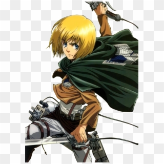 Similar To Armin, Arshenobi Is A Go To When It Comes - Armin Attack On Titan Fighting Clipart