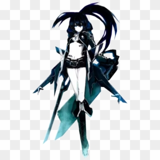 Anime Characters Png - Black Rock Shooter Png Clipart