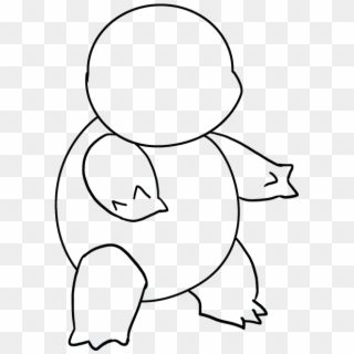 680 X 678 4 - Squirtle Drawing Guide Outline Clipart