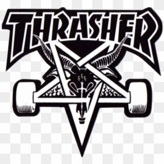Thrasher Skate Goat Logo Clipart