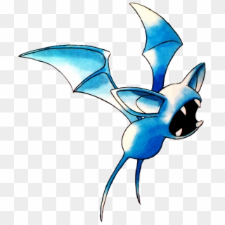 Zubat Pokemon Red And Blue Official Art - Pokemon Red And Blue Zubat Clipart