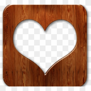 Love Wood Clipart Transparent Background - Heart - Png Download