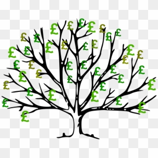 'there Is No Magic Money Tree', Said Theresa May On - Tree Drawing With Branches Clipart
