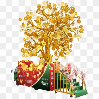 Inspired By The Money Tree Plant Which Is Said To Bring - Chinese New Year Money Tree Png Clipart