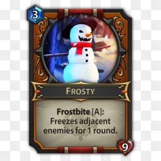 To Get Frosty, Punch In This Promotion Code In-game - Snowman Clipart