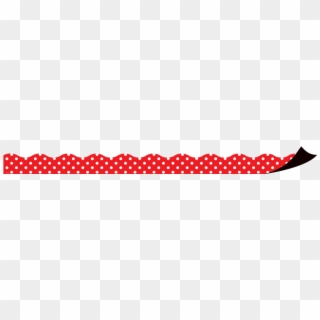 Red Polka Dots Magnetic Borders Alternate Image A - Polka Dot Red Magnetic Border Clipart
