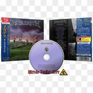 Megadeth Album - Megadeth Countdown To Extinction Remastered Cd Clipart