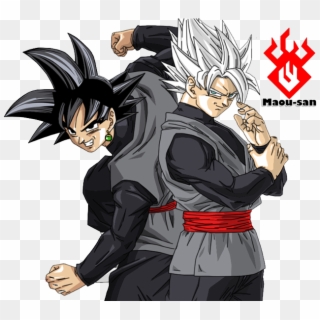 Goku Super Saiyan Black Clipart