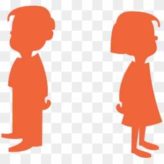 How To Set Use Girl Silhouette Orange Icon Png Clipart