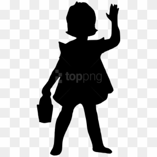 Free Png Girl Silhouette Png - Silhouette Clipart