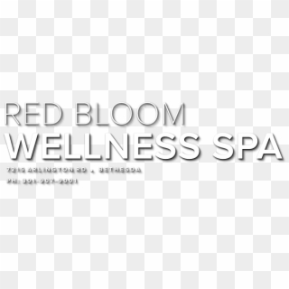 Red Bloom Wellness Spa Brandstamp - Graphics Clipart
