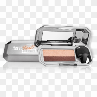 Re Real Duo Eyeshadow Blender In Satin, Shimmer And - Benefit Duo Shadow Blender Beyond Nude Clipart