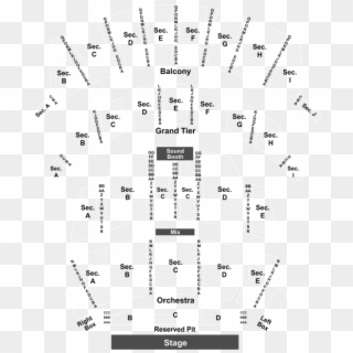 Event Info - Altria Theater Orchestra B Row Bb Seat 207 Clipart