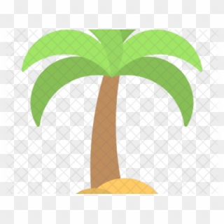 Palm Tree Clipart Emoji - Illustration - Png Download