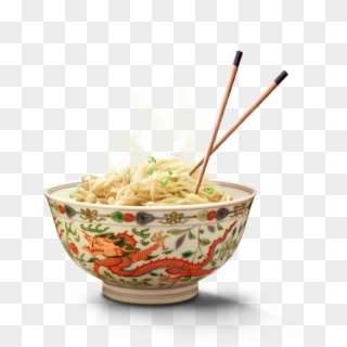 Noodle - Bowl Of Noodles With Chopsticks Clipart