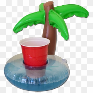 Palm Tree Drink Floats 3 Pack - Mini Boia Porta Copo Clipart