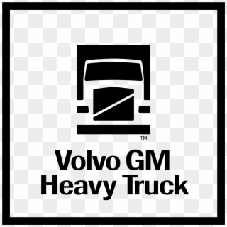 Volvo Gm Heavy Truck Logo Png Transparent - Truck Vector Clipart