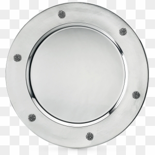 Buccellati - Dishes - Caviar Plate - Silver - Circle Clipart