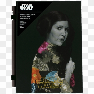 Princess Leia Notebook With Pencil - Star Wars Clipart