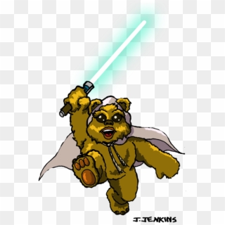 Ewok Png - Jedi Ewok Clipart