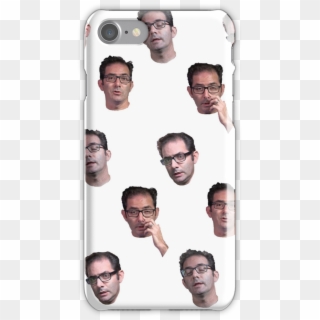 Jeff Kaplan Face Compilation Iphone 7 Snap Case - Mobile Phone Case Clipart