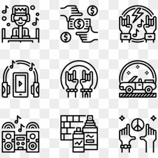 Hip Hop - Agriculture Icons Clipart