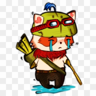 Reminds Me Of The Time I Almost Won A Wheelbarrow Full - Sad Teemo Clipart