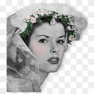 Bride Free Download Png - Transparent Vintage Woman Png Clipart