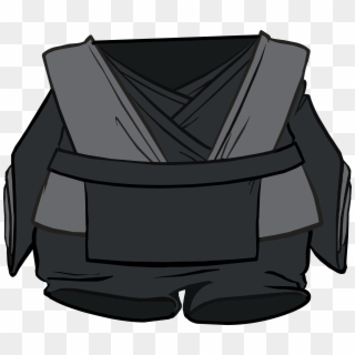 Black Jedi Robes - Club Penguin Robe Clipart
