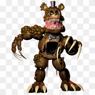 456 Views - Twisted Freddy Png Clipart