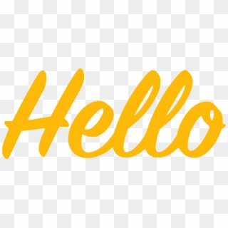Hello - Hello Png Clipart