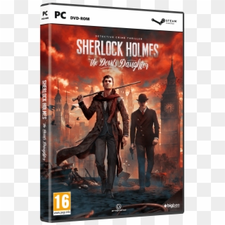 Sherlock Holmes And John Watson Will Track Down Evil - Sherlock Holmes Devil's Daughter Xbox One Clipart